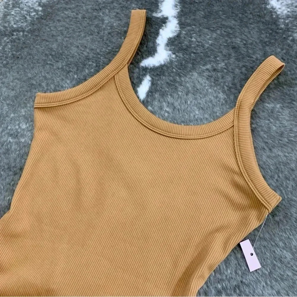 NWT Ribbed Tank Bodysuit - Picture 3 of 10